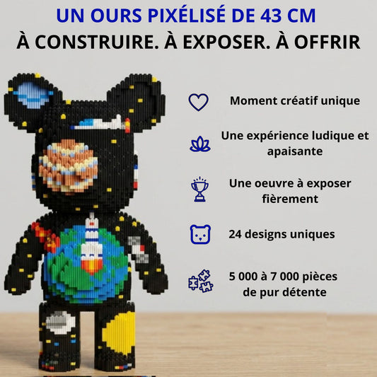 CUBORSO 43 - Créer votre ours pixelisé